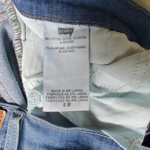 Levi’s Too Superlow Bootcut Jeans Women’s Size 24 Blue Medium Wash Denim - Picture 4 of 7